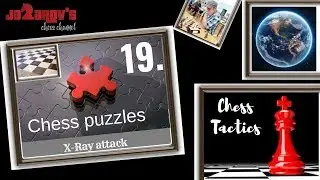 Chess tactics - Chess puzzles - X - Ray attack