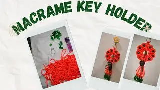 Diy easy macrame key holder/yes its gowtamiz vlog