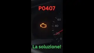 Cancellare il codice di errore P0407 | Spegnere la spia del motore con OBD Killer