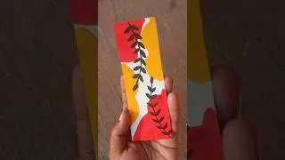 Boho bookmark painting #shortvideos #youtubeshorts