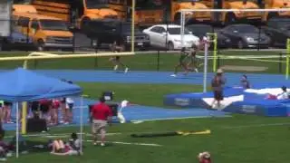 Ayanna Fields and Ann Kelly go 1 and 2 in the 400m