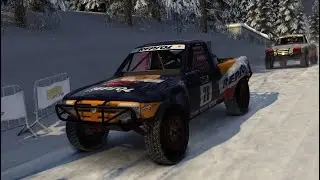 REPSOL STADIUM TRUCK IN WINTER SPECIAL HD MOD Dirt 3 gameplay