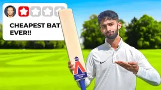 Can I Score Runs With a &pound;20 Cricket Bat?