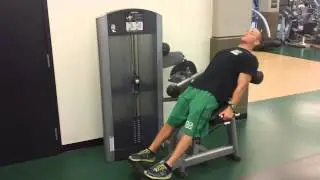 Life Fitness Back Extension Machine
