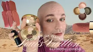 2 Looks 1 Palette #louisvuitton Forces of Nature + 6 Matte Lipsticks Review & Swatches