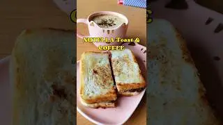 NUTELLA and BREAD 🍫🍞 ~ Tasty Late night snack
