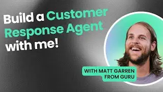 Build a Customer Response Knowledge Agent with me