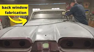 Fabricating a rear window instead of searching for one that fits