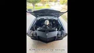 1970 Camaro RS #lsswapped #Tspcam #2ndgencamaro stay tuned.