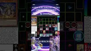 Haba Kiri One Card Combo RNG Orcust Mitsu