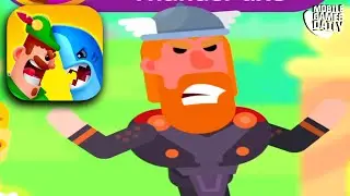 ULTIMATE BOWMASTERS Thor Gameplay (iOS, Android)