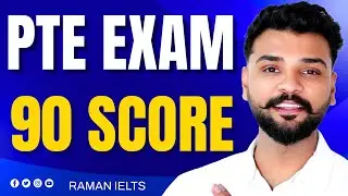 PTE Exam Preparation with Raman Sir 🎯 | Score 90+ Strategy 💯🚀