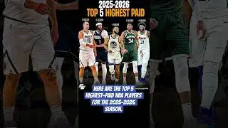 Here are the top 5 highest-paid NBA players for the 2025&ndash;2026 season.