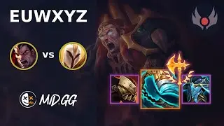 MID.GG: [ EUWXYZ ] Дариус ТОП против Кейла | EUW GRANDMASTER | LOL Сезон 2025