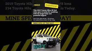 𝐄𝐎𝐅𝐘 𝐒𝐚𝐯𝐢𝐧𝐠𝐬 on this Mine Spec ⚒️ - 2019 Toyota Hilux SR 4x4 🤍
