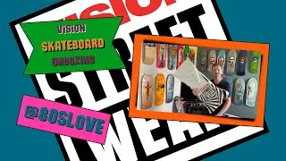 Vision Reissue Skateboard Deck Unboxing