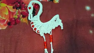 How to make macrame big size swan /Beautiful and unique design/ macrame swan tutorial |
