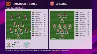 eFootball PES 2020 DEMO - Manchester United Player Ratings