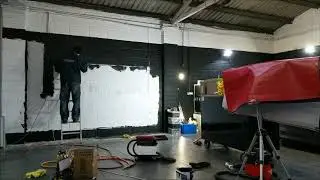 Why do we have black walls in the studio?