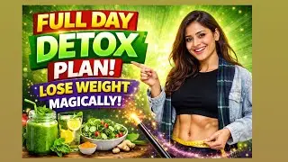 Full Day Detox Diet 🔥 Lose Weight Magically | Real & Easy Plan