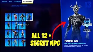 Fortnite All 13 NEW Chapter 4 NPC Character Locations - Chapter 4 Character Collection Book Guide