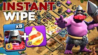 TH17 Warden Fireball THROWER Vs CRAFTED BASES! Legend League! Clash of Clans