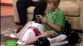 Inflatable Wii Racing Kart on Inside Brant with Syd Bolton