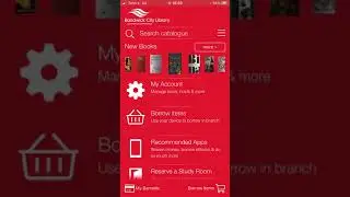 How to Borrow Items with the myLibrary App.  Short instructional video