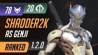 [Rating:78] Shadder as Genji on Route 66 Escort / Competitive Gameplay 1.2.0