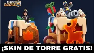 &iexcl;SKIN GRATIS! COMO TENER la SKIN de TORRE NAVIDE&Ntilde;A GRATIS | CLASH ROYALE TEMPORADA 66