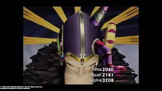 FINAL FANTASY VIII Remastered - Sorceress Edea 2nd Boss Fight (PS4)