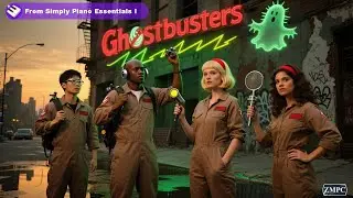 [ZMPC #64] Ghostbusters (Ray Parker, Jr.) - Beginner Piano Cover & Progress