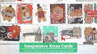Christmas Series 2019 - Inexpensive and Quick Christmas cards