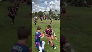 Brooks cuts back across the field football 2025 #footballskills #footballshorts