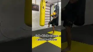 Combo -26 kickboxing combo #fighttraining #mma #martialarts #muaythai #kickboxing #mmafighter #kong