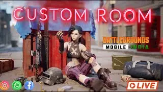 தமிழ் | Bgmi | Open Custom Room Match | நேரலை 🛑 #kkgyt #customroomtamil #Tamilgirlgamer