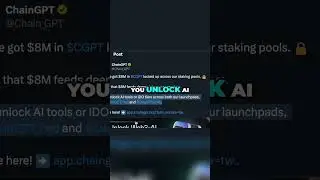 ChainGPT: Earn FREE Crypto by Engaging & Staking! 💰
