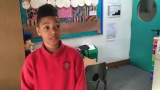 Remi attempts the Pi Challenge - Parson Street Primary School