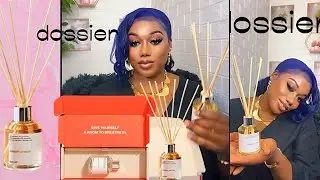 UNBOXING WITH TOKS | NOVEMBER | DOSSIER ROOM  DIFFUSER REVIEW |  AMBERY CHERRY | Tokslaboss