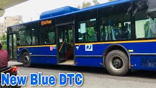 New Blue Color DTC Bus || DTC Bus Interior
