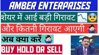 Amber Enterprises share latest news | Amber Enterprises share news |Why Amber enterprises is falling