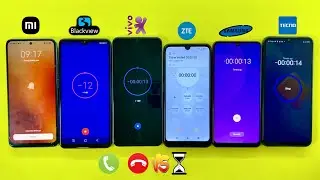 Incoming & Outgoing Call Vs Timer on Redmi Note 10S, BlackView A80, ViVo Y16, ZTE Blade A51, TECNO 