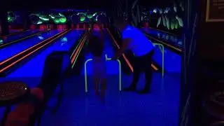 Short clip of Emily bowling at Center Parcs.