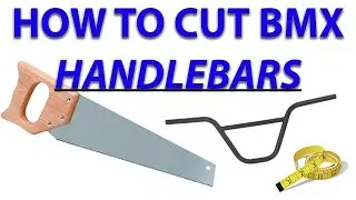 How to cut down BMX Handlebars