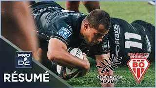 PRO D2: R&eacute;sum&eacute; partie compl&egrave;te Provence Rugby vs Biarritz Olympique :J3 - Saison 2025/2026