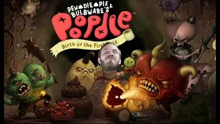 POOPDIE || FIRST 16 MINUTES GAMEPLAY  (PewDiePie & Bulbware)