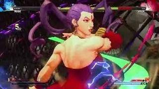 STREET FIGHTER V Rose vs Vega