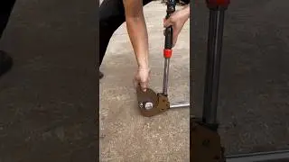 Powerd Ratcheting manual cable cutter high efficiency tool #youtubeshorts #shorts #cordlessratchet