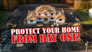 New Construction: Underground Buried Downspouts, 2026 Updates - Whole House Roof Runoff System