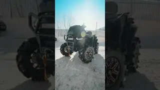 😡ЧТО ЗА КВАДРОЦИКЛ? #квадроцикл #atv #offroad #segway #зима #brp #aodes #cfmoto